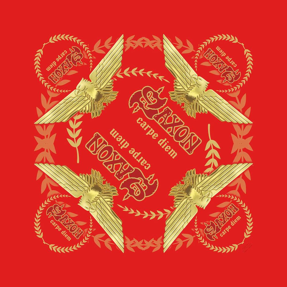 Saxon - Carpe Diem Bandana - Rood